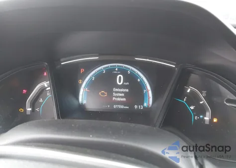 2019 Honda Civic Lx из США, поврежденный, VIN 19XFC2F65KE013877